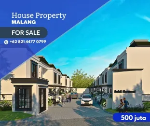 Jual rumah 2 lantai karangploso -Malang
