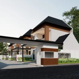 RUMAH 2 LANTAI MODERN DI NGAGLIK, DEKAT BLUE LAGOON