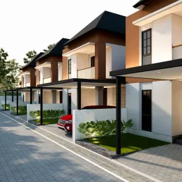 RUMAH 2 LANTAI MODERN DI NGAGLIK, DEKAT BLUE LAGOON
