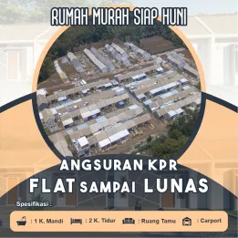 RUMAH HUNIAN SUBSIDI MURAH SIMPLE DEKAT SMP 8 MALANG