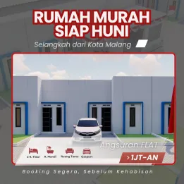 RUMAH MODERN MURAH DEKAT SMKN 9 MALANG KOTA