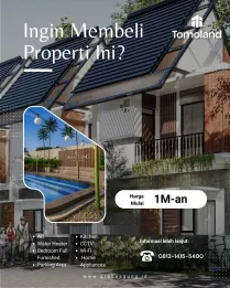 Rumah Kost 8 Kamar Strategis Dekat UB Malang, Harga 1M – 0812-1415-5400