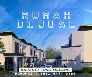 Rumah dijual 2 lantai karangploso -Malang