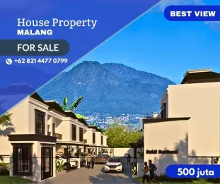Rumah dijual 2 lantai karangploso -Malang