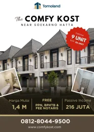 SIAPA CEPAT DIA DAPAT! Kost 8 Kamar Dekat UB Malang Harga Spesial 1 M 0812-
