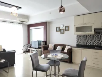 Sewa Apartemen Marbella Dago Tipe 2 Bed Room, Furnished, Siap Huni