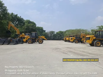 Sewa Tanah Murah di Cakung Cilincing 1.5 Ha Open Yard Cor Beton Siap Pakai