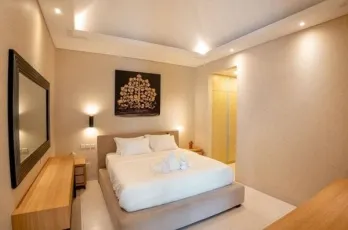 Sewa Villa Mewah Modern 3 Kamar Tegal Cupek Umalas Lingkungan Tenang View S