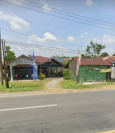 TANAH + RUMAH DIJUAL – PINGGIR JALAN LINTAS MEDAN – TEBING TINGGI