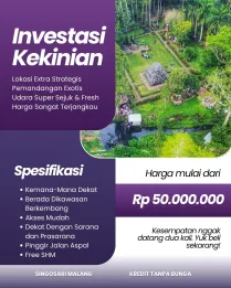 TANAH KAVLING SINGOSARI