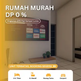 RUMAH SUBSIDI MURAH TANPA DP DEKAT EXIT TOL SAWOJAJAR - HARGA 166 JUTA