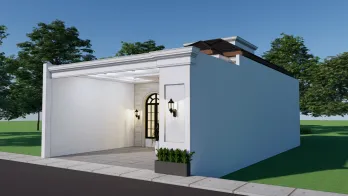 DI JUAL RUMAH BARU AMERICAN CLASIC  LOKASI JALAN SAWOJAJAR 1