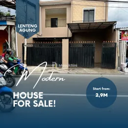 DIJUAL RUMAH BARU MURAH DI LENTENG AGUNG JAKSEL