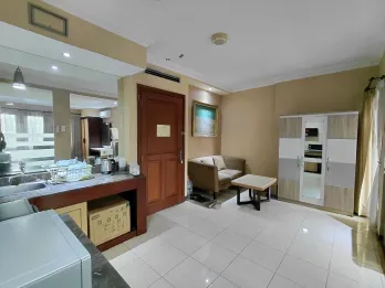 JUAL MURAH APARTEMEN GRAND SETIABUDI BANDUNG 2 BR RENOV JADI 1 BR, FURNISH