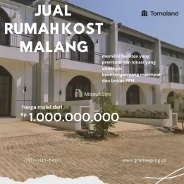 Kost Eksklusif 8 Kamar Malang Kota Lokasi Strategis Dekat UB