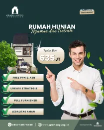 Rumah Kost 8 Kamar Murah Dekat UB Malang Kota 1M