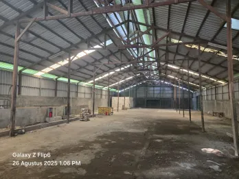 Turun Harga, Dijual Cepat Gudang di Jl.Iskandar Muda, Neglasari, Tangerang