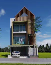 Dijual hunian townhouse modern di timur Dago