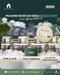 Dijual Kos 8 Kamar American Style Malang Kota