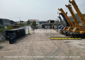 Dijual Tanah di Cakung Cilincing 2.200 m2 Berikut Gedung Kantor dan Gudang