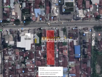 Dijual Tanah di Jalan Letda Sujono (Depan Showroom Chevrolet)