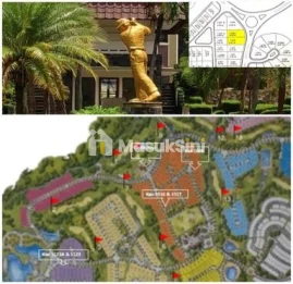 Dijual Tanah Kosong 2 Kavling di Permata Sentul Golf, Bogor