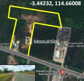 Dijual Tanah Kosong di Lingkar Selatan, Banjar