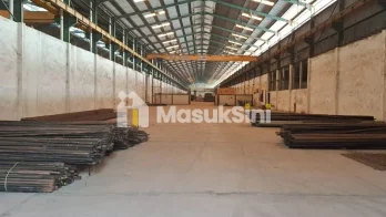 Eks Gudang Pabrik Besi Krikilan Driyorejo Gresik Strategis Harga Termurah