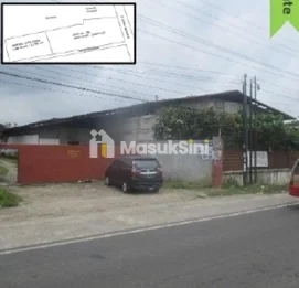 Jual Gudang Luas di Nol Jalan Raya Candimas Lampung Selatan