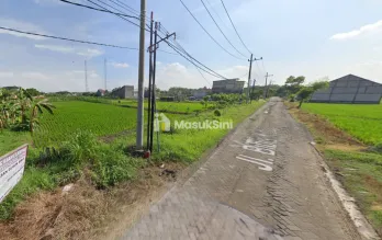 Jual Tanah 2.561 m2 di Menganti Gresik Dekat Pasar Menganti