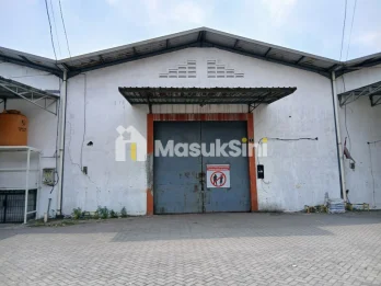 Sewa 2 Unit Gudang Jadi 1 Gudang Super Strategis di Raya Taman, Sidoarjo