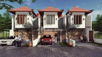 Dijual Rumah Berkonsep Tropikal Bali di Bandung Barat