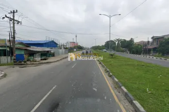 Dijual Tanah Hadap Selatan di Jalan Kapten Sumarsono/Jl. Helvetia By Pass