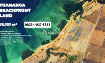 Dijual Tanah Los Pantai Tua Nanga Dkt Kertasari Poto Tano Sumbawa Barat