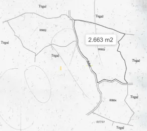 For Sale Tanah SHM 14.824 m2, Lokasi 350 meter dari Pantai Torohudan yogya