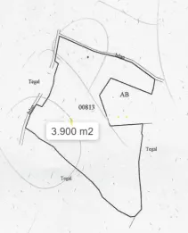 For Sale Tanah SHM 14.824 m2, Lokasi 350 meter dari Pantai Torohudan yogya