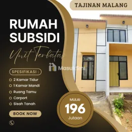 HUNIAN SUBSIDI NYAMAN LOKASI STRATEGIS DEKAT KEMANA KEMANA