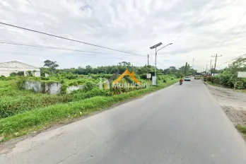 Jual Tanah Kosong Cocok untuk bangun Gudang Jalan Pertahanan - Patumbak