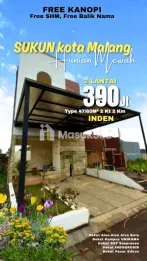 RUMAH 2 LANTAI 390 JUTA LOKASI SUKUN KOTA MALANG