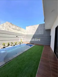 RUMAH BARU MODERN MINIMALIS LOKASI KAWASAN ELIT PERUM ARAYA GOLF