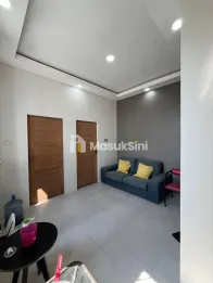 Rumah Gaya Kontemporer 4 Kamar Tidur 2 Kamar Mandi di Arcamanik Bandung
