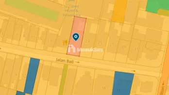 Rumah Hitung Tanah Jl Bali Gubeng Surabaya Pusat Strategis