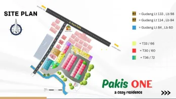 RUMAH HUNIAN LOKASI DI PAKIS KEMBAR HARGA TERJANGKAU