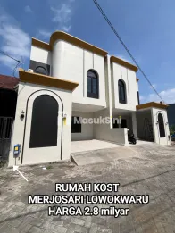 Rumah Kost dijual di Merjosari Kota Malang
