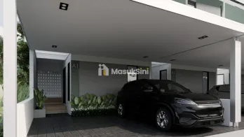 Rumah Kota Bogor Modern Minimalis Strategis 7 mnt Tol BORR Yasmin