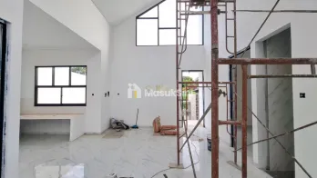 RUMAH MODEL SCANDINAVIAN TIMUR CANDI SAMBISARI DI KALASAN