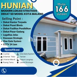 RUMAH MURAH SIAP HUNI,DEKAT SEKOLAH