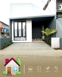RUMAH SIAP HUNI MODERN DEKAT TEMPAT KULINER