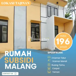RUMAH SUBSIDI LOKASI TAJINAN DEKAT SD MODEL  - HARGA 196 JUTA