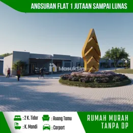 RUMAH SUBSIDI MINIMALIS MURAH DP NOL JUTA LOKASI DEKAT DENGAN SAWOJAJAR